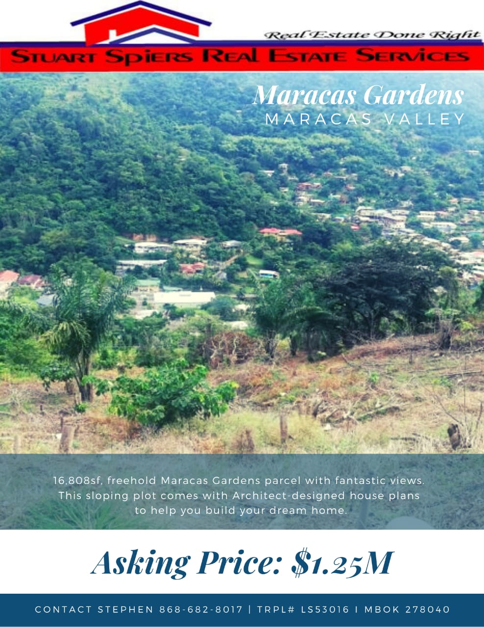 Maracas Gardens Land with fant..