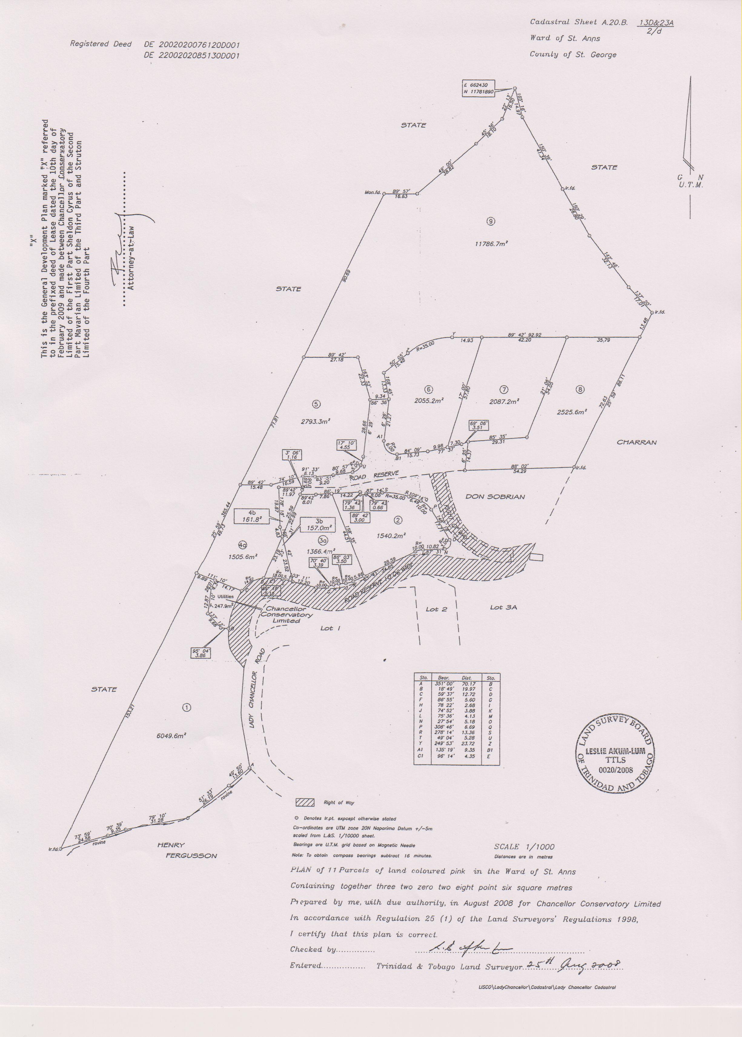 RESIDENTIAL LAND AT LADY CHANC..