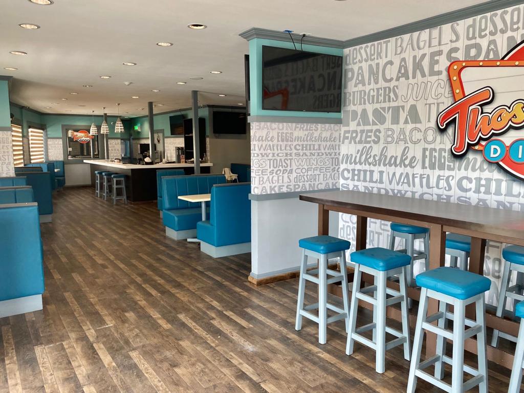 Fully outfitted restaurant