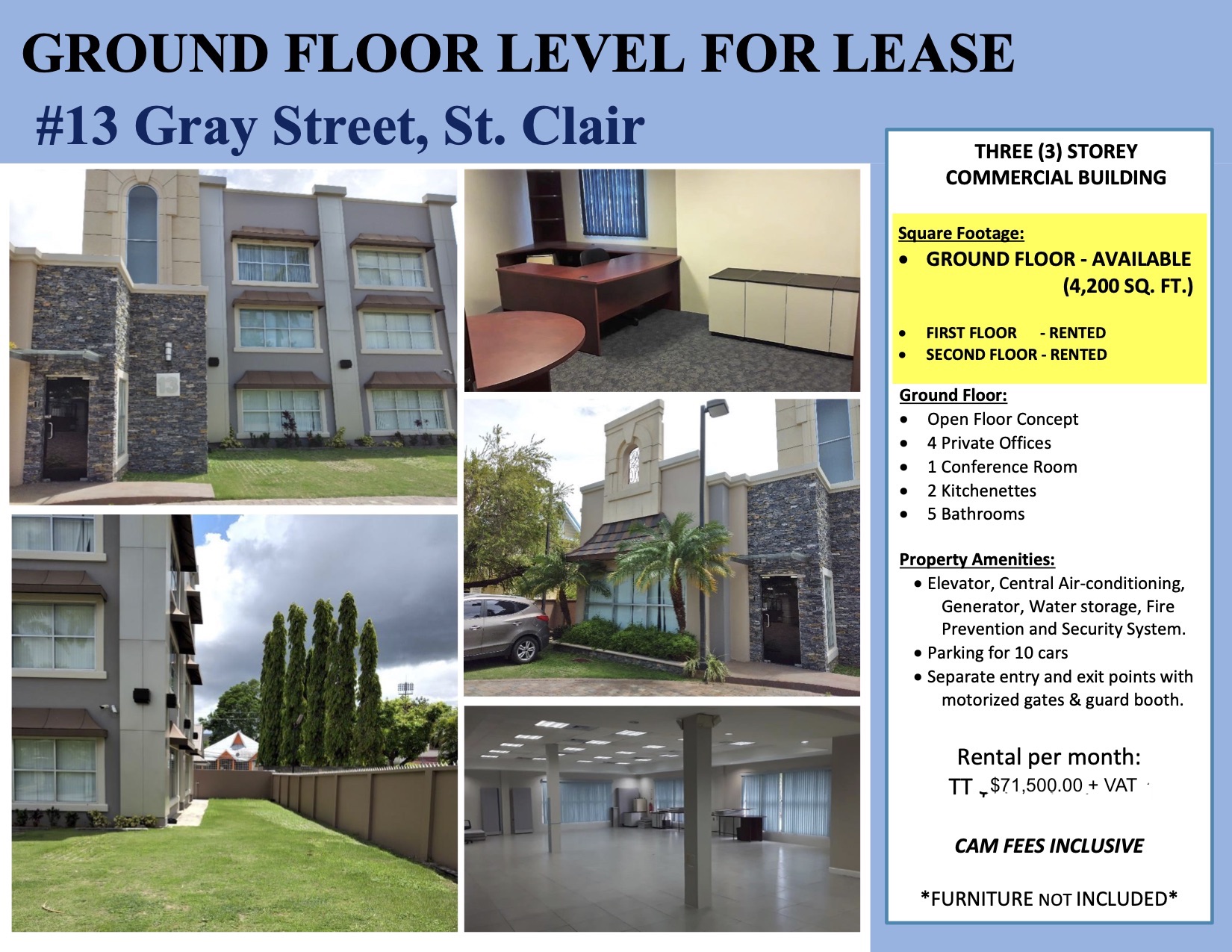 Commercial Rental Ground Floor..